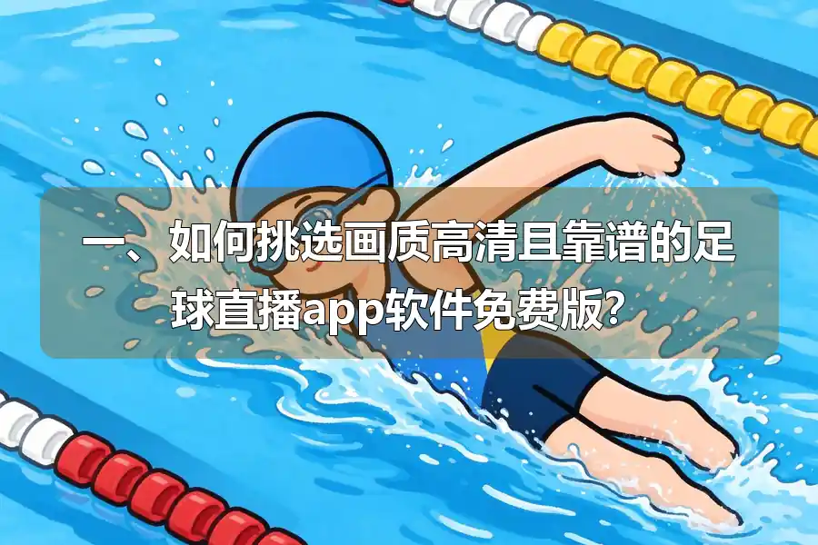 一、如何挑选画质高清且靠谱的足球直播app软件免费版？